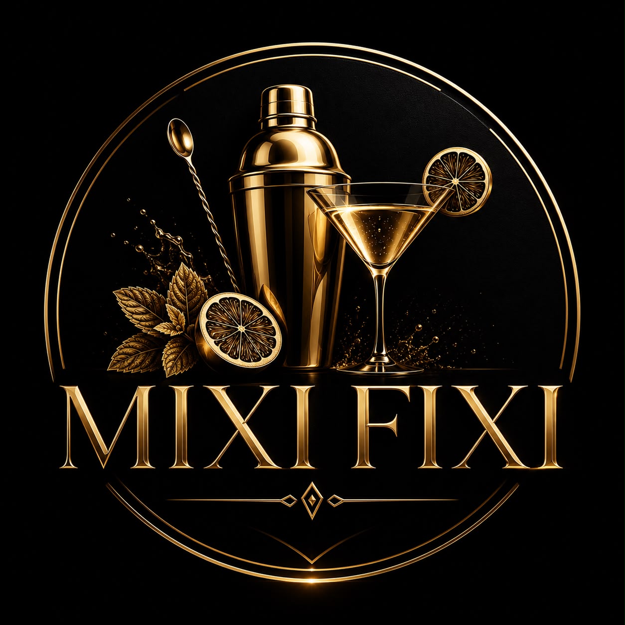 Mixi Fixi Mobile Cocktailbar Logo